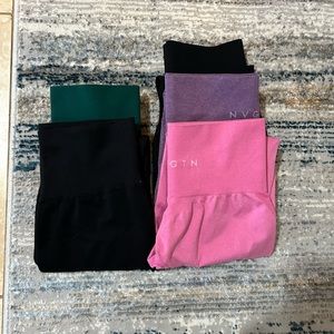 3 NVGTN leggings / 1 Set Active leggings / 1 Forever 21 leggings